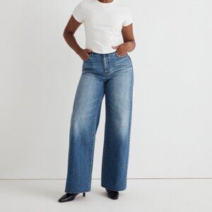 Madewell Superwide-Leg Jeans: Fannin wash, Size 33